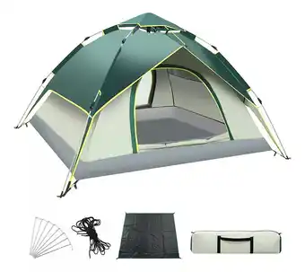 Mercado Libre Tienda casa de campaña 4 personas impermeable casa de acampa oferta