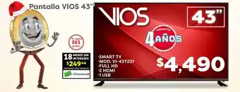 Pantalla VIOS 43"
