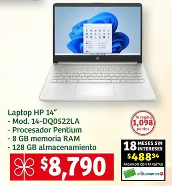 Laptop HP 14"