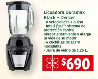 Licuadora Duramax Black + Decker