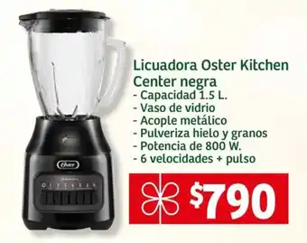 Soriana Express Licuadora Oster Kitchen Center negra oferta