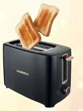 Soriana Express Tostador Daewoo 2 rebanadas Golden Black oferta