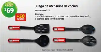 Juego de utensilios de cocina