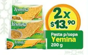 Pasta p/sopa Yemina 200 g x 2