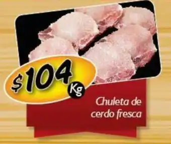 Arteli Chuleta de cerdo fresca, kg oferta