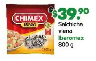 Arteli Salchicha viena Iberomex 800 g oferta
