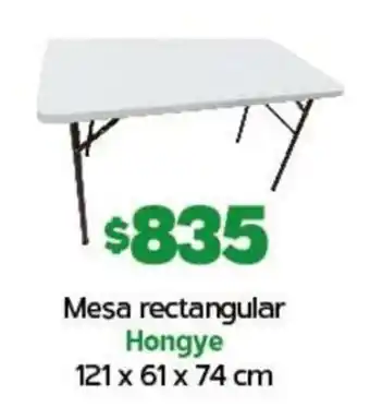 Arteli Mesa rectangular Hongye 121x61x74 cm oferta