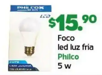Arteli Foco led luz fria Philco 5w oferta