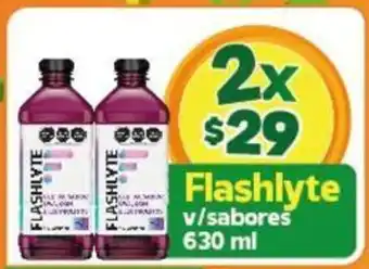 Flashlyte v/sabores 630 ml x 2