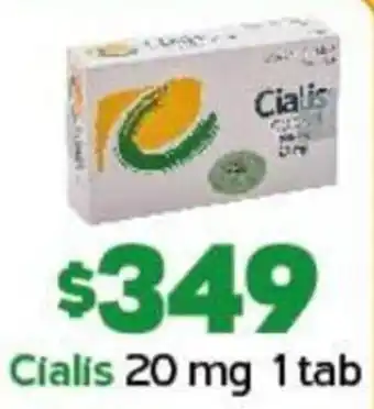 Arteli Cialis 20 mg 1 tab oferta