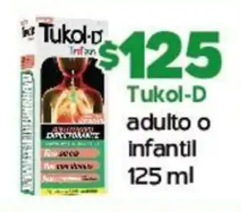 Tukol-D adulto o Infantil 125 ml