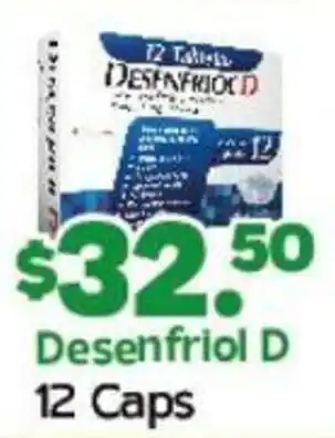 Desenfriol D 12 Caps
