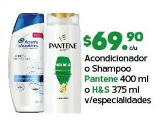 Arteli Acondicionador o Shampoo Pantene 400 ml o H&S 375 ml v/especialidades oferta