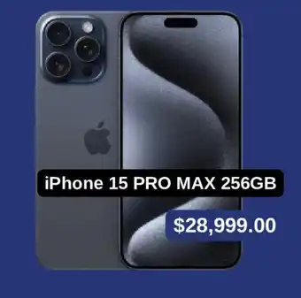 Telcel iPhone 15 PRO MAX 256GB oferta