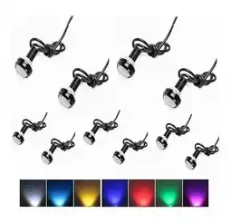 Mercado Libre 10 focos ojo de aguila faros led tipo xenon niebla 10 pz oferta