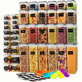 Mercado Libre Recipiente hermético contenedor de plastico alimentos 42 pzs oferta