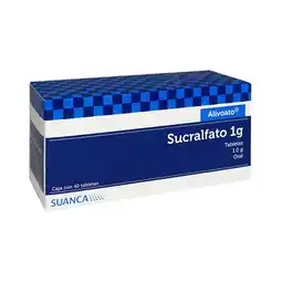 Farmacias YZA Gn sucralfato 1g 40 tabs oferta