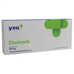Farmacias YZA Yza etoricoxib 120mg 7 comp oferta