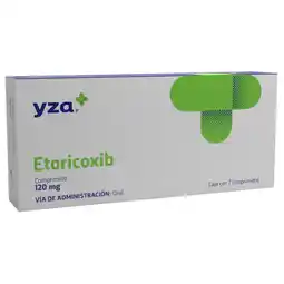 Farmacias YZA Yza etoricoxib 120mg 7 comp oferta