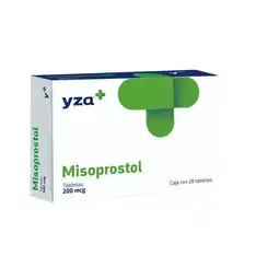 Farmacias YZA Misoprostol 200 mcg con 28 tabletas oferta