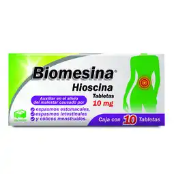 Farmacias YZA Biomesina 10mg 10 gra oferta