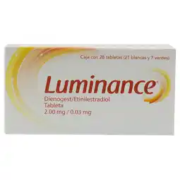 Farmacias YZA Luminance 21+7 2mg/0.03mg 28 comp oferta