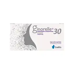 Farmacias YZA Ginorelle 30 3mg/30mcg 28 comp oferta