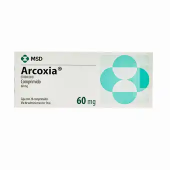 Farmacias YZA Arcoxia 60mg 28 comp oferta
