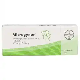 Farmacias YZA Microgynon 0.15mg 21 gra oferta