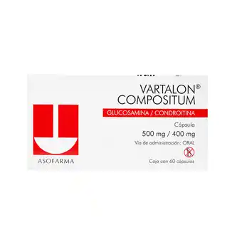 Farmacias YZA Vartalon compostium 500mg/400mg 60 caps oferta