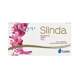 Farmacias YZA Slinda 4mg 28 tabs oferta