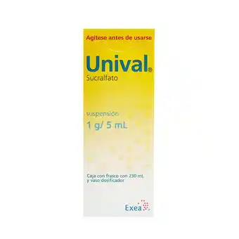 Farmacias YZA Unival suspensión 1g/5ml 230ml oferta