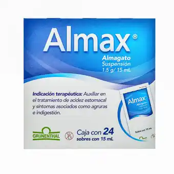 Farmacias YZA Almax suspensión 15ml 24 sbs oferta