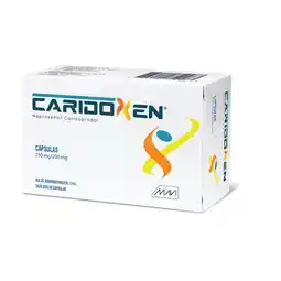 Farmacias YZA Caridoxen 250mg 30 caps oferta