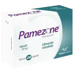 Farmacias YZA Pamezone 40mg 28 caps oferta