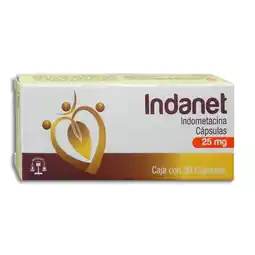 Farmacias YZA Indanet 25mg 30 caps oferta