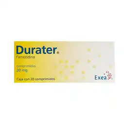 Farmacias YZA Durater 20mg 20 comp oferta