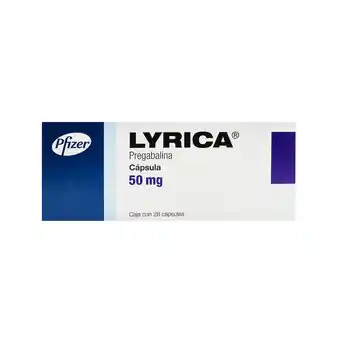 Farmacias YZA Lyrica 50mg 28 caps oferta