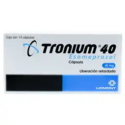 Farmacias YZA Tronium 40mg 14 caps oferta