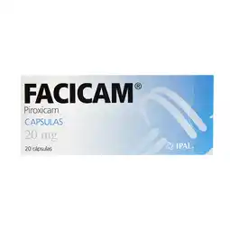 Farmacias YZA Facicam 20mg 20 caps oferta