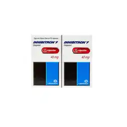 Farmacias YZA Inhibitron f dual 40mg 15 caps oferta
