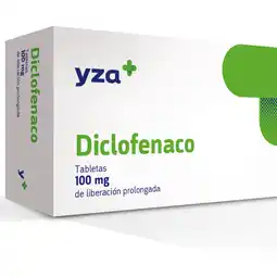 Farmacias YZA Yza diclofenaco 100mg 20 tabs oferta