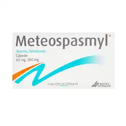 Farmacias YZA Meteospasmyl 60mg/300mg 20 caps oferta