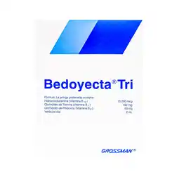Farmacias YZA Bedoyecta tri 10000 2ml 5 jga oferta