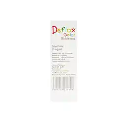 Farmacias YZA Deflox gotas 15mg 20ml oferta