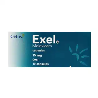 Farmacias YZA Exel 15mg 10 caps oferta