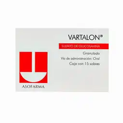 Farmacias YZA Vartalon granulado 1.5g 15 sbs oferta