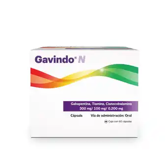 Farmacias YZA Gavindo n 300mg/100mg/0.2mg 60 caps oferta