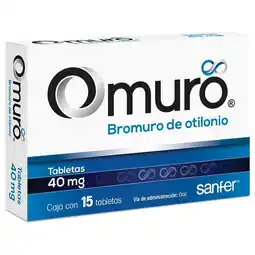 Farmacias YZA Omuro 40mg 15 tabs oferta