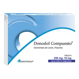 Farmacias YZA Donodol compuesto 250mg 10 tabs oferta